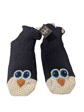 Nirvanna Designs Penguin Slippers Size Large